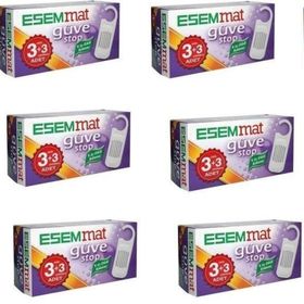 Esemmat 3 Askı 3 Çekmece 12 Adet Güve Stop