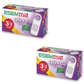 Esemmat 3 Askı 3 Çekmece 2 Adet Güve Stop