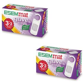 Esemmat 3 Askı 3 Çekmece 2 Adet Güve Stop