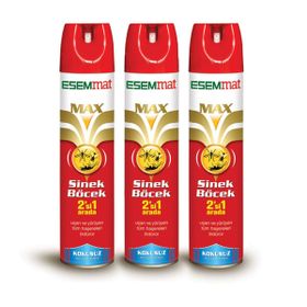Esemmat 3x300 ml Max Kokusuz Sinek ve Böcek Spreyi