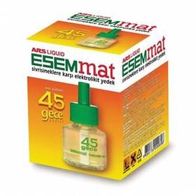 Esemmat 45 Gece Sivrisineklere Karşı 2'li Elektrolikit Yedek