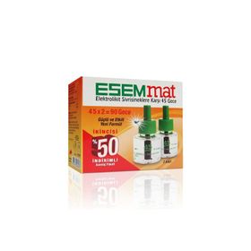 Esemmat 45 Gece Sivrisineklere Karşı 2'li Elektrolikit Yedek