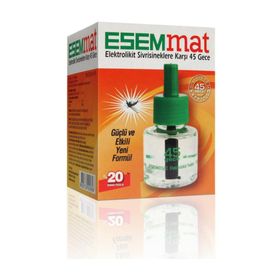 Esemmat 45 Gece Sivrisineklere Karşı 2'li Elektrolikit Yedek