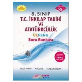Esen 8.Sınıf LGS T.C. İnkılap Tarihi ve Atatürkçülük Üçrenk Soru Bankası