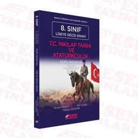 Esen 8.Sınıf LGS T.C. İnkılap Tarihi ve Atatürkçülük Üçrenk Soru Bankası