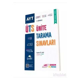 Esen AYT Eşit Ağırlık Sözel 1. Dönem ÜTS Ünite Tarama Sınavları