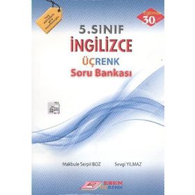 Esen Yay 5. Sınıf İngilizce Üç Renk Soru Bankası