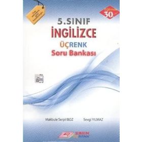 Esen Yay 5. Sınıf İngilizce Üç Renk Soru Bankası