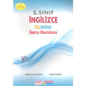 Esen Yay 5. Sınıf İngilizce Üç Renk Soru Bankası