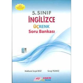 Esen Yay 5. Sınıf İngilizce Üç Renk Soru Bankası
