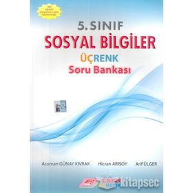 Esen Yay 5. Sınıf Sosyal Bilgiler Üç Renk Soru Bankası
