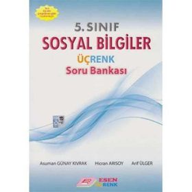 Esen Yay 5. Sınıf Sosyal Bilgiler Üç Renk Soru Bankası