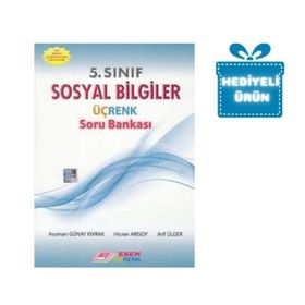 Esen Yay 5. Sınıf Sosyal Bilgiler Üç Renk Soru Bankası