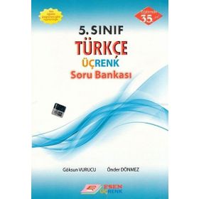 Esen Yay 5. Sınıf Türkçe Üç Renk Soru Bankası