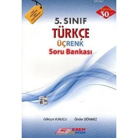 Esen Yay 5. Sınıf Türkçe Üç Renk Soru Bankası