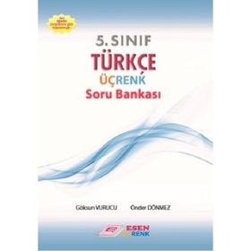 Esen Yay 5. Sınıf Türkçe Üç Renk Soru Bankası