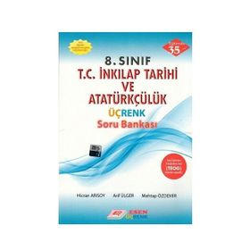 Esen Yay 8. Sınıf TC.İnkılap Tarihi Üç Renk Soru Bankası