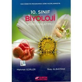 Esen Yayınları 10.Sınıf Biyoloji Konu Anlatımlı