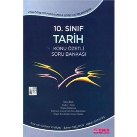Esen Yayınları 10.Sınıf Tarih Konu Özetli Soru Bankası