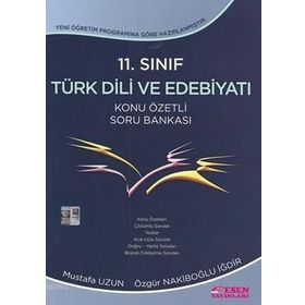 Esen Yayınları 11.Sınıf Türk Dili ve Edebiyatı Konu Özetli Soru Bankası