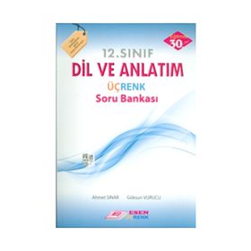 Esen Yayınları - 12. Sınıf Dil ve Anlatım Üçrenk Soru Bankası