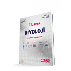 Esen Yayınları 2023 11. Sınıf Biyoloji Konu Özetli Soru Bankası
