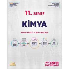 Esen Yayınları 2023 11. Sınıf Kimya Konu Özetli Soru Bankası