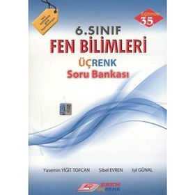 Esen Yayınları 6. Sınıf Fen Bilimleri Üç Renk Soru Bankası