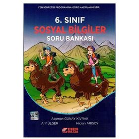 Esen Yayınları 6 Sınıf Sosyal Bilgiler Soru Bankası