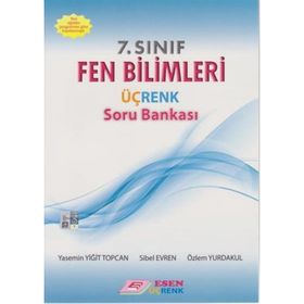 Esen Yayınları 7. Sınıf Fen Bilimleri Üç Renk Soru Bankası