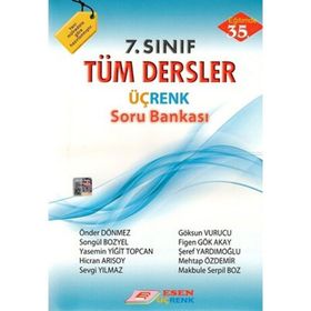 Esen Yayınları 7 Sınıf Tüm Dersler Üçrenk Soru Bankası