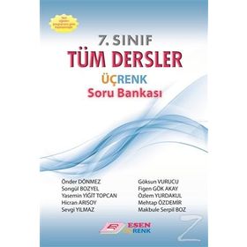 Esen Yayınları 7 Sınıf Tüm Dersler Üçrenk Soru Bankası