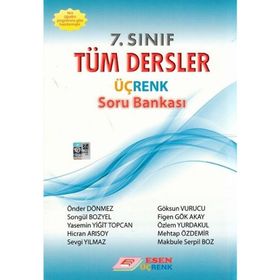 Esen Yayınları 7 Sınıf Tüm Dersler Üçrenk Soru Bankası