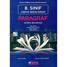 Esen Yayınları 8. Sınıf LGS Paragraf Soru Bankası