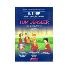 Esen Yayınları 8. Sınıf LGS Tüm Dersler Konu Anlatımlı