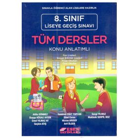 Esen Yayınları 8. Sınıf LGS Tüm Dersler Konu Anlatımlı