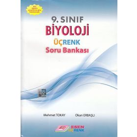 Esen Yayınları 9 Sınıf Biyoloji Üç Renk Soru Bankası