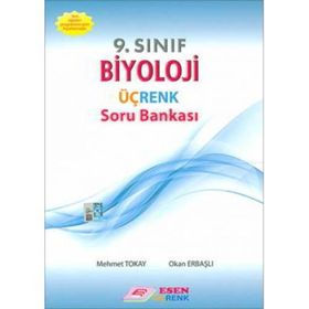 Esen Yayınları 9 Sınıf Biyoloji Üç Renk Soru Bankası