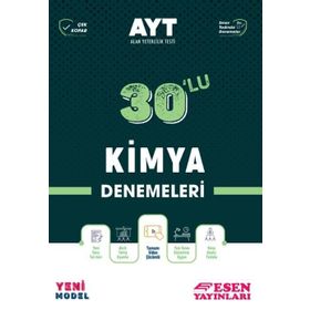 Esen Yayınları Ayt 30'lu Kimya Denemesi