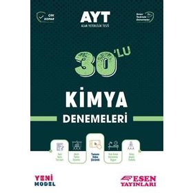 Esen Yayınları Ayt 30'lu Kimya Denemesi