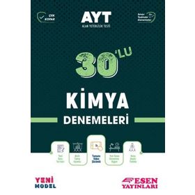 Esen Yayınları Ayt 30'lu Kimya Denemesi