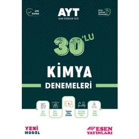 Esen Yayınları Ayt 30'lu Kimya Denemesi