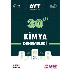 Esen Yayınları Ayt 30'lu Kimya Denemesi