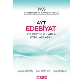 Esen Yayınları AYT Edebiyat Rehber Sorularla Konu Anlatımı