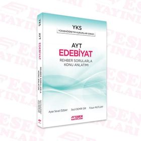 Esen Yayınları AYT Edebiyat Rehber Sorularla Konu Anlatımı