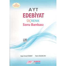 Esen Yayınları AYT Edebiyat Üçrenk Soru Bankası