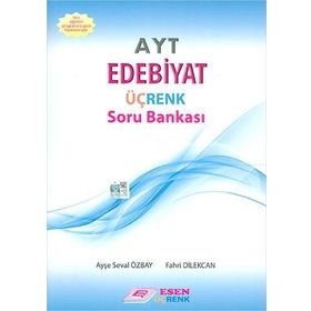Esen Yayınları AYT Edebiyat Üçrenk Soru Bankası