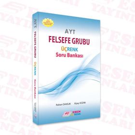 Esen Yayınları AYT Felsefe Grubu Üçrenk Soru Bankası