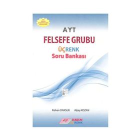 Esen Yayınları AYT Felsefe Grubu Üçrenk Soru Bankası