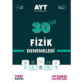 Esen Yayınları Ayt Fizik 30'lu Deneme